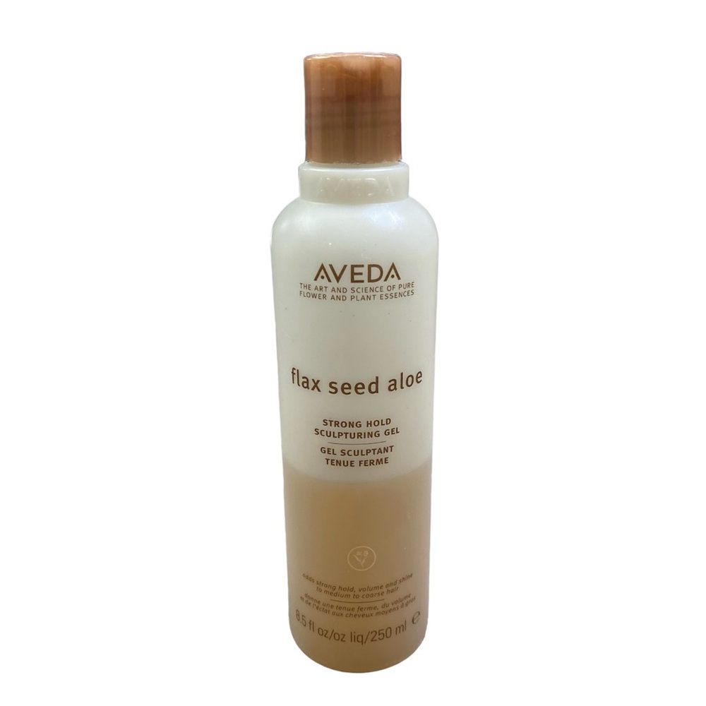 Aveda Flax Seed Aloe Strong Hold Spray on Styling Gel 8.5‎ oz HALF FULL USED